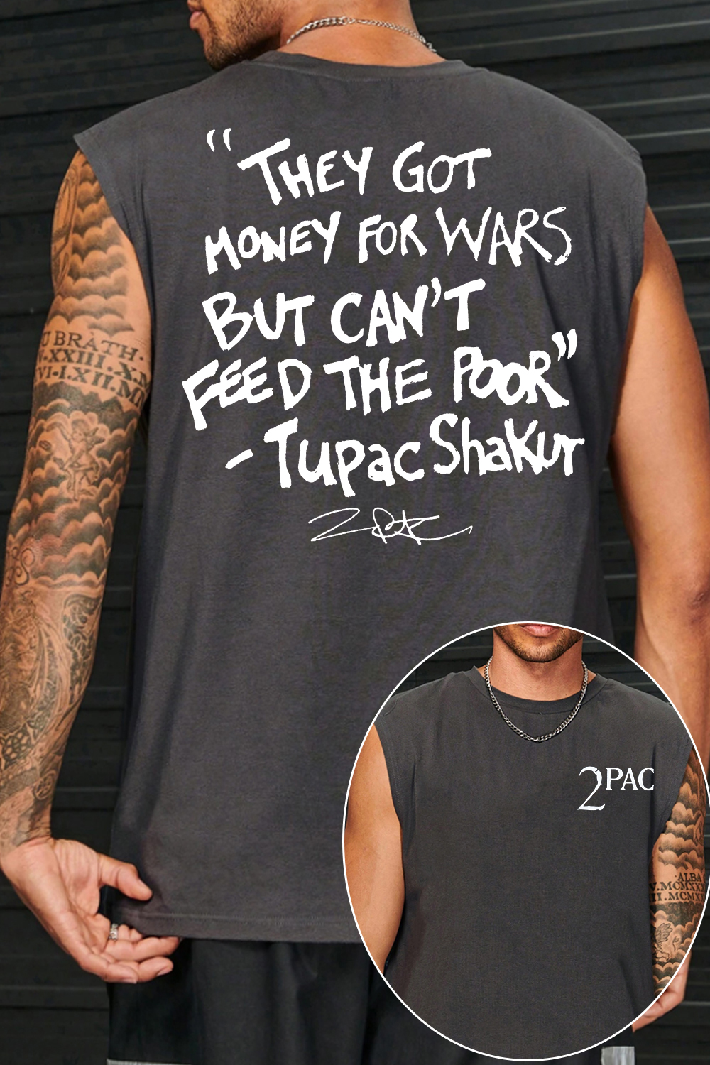 🎤🔥2Pac Tank